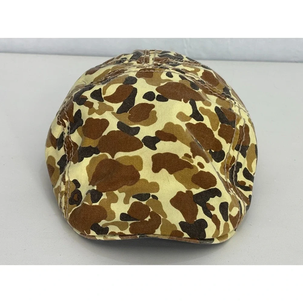 True‎ Religion Strap back Flat Cap Hat Mens Camo Duck Hunter Retro Vintage